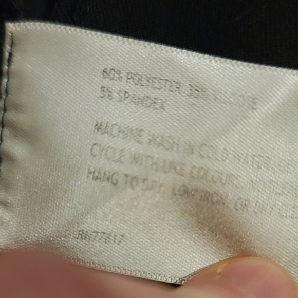 Blyse Black Women's Dress Pants Tall Long Size 12 Inseam 38" - Picture 6 of 6